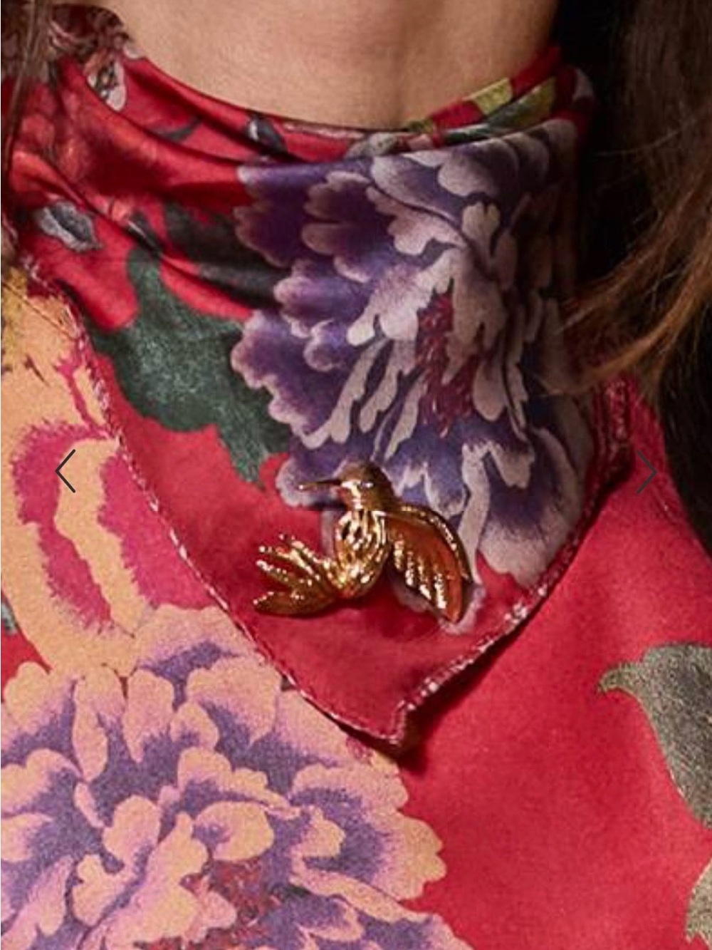 Johnny Was Silk Ryuu Neck Scarf. Brand new!